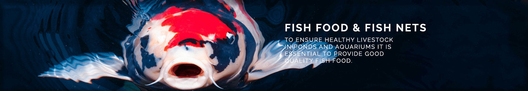 Fish Food & Fish Nets