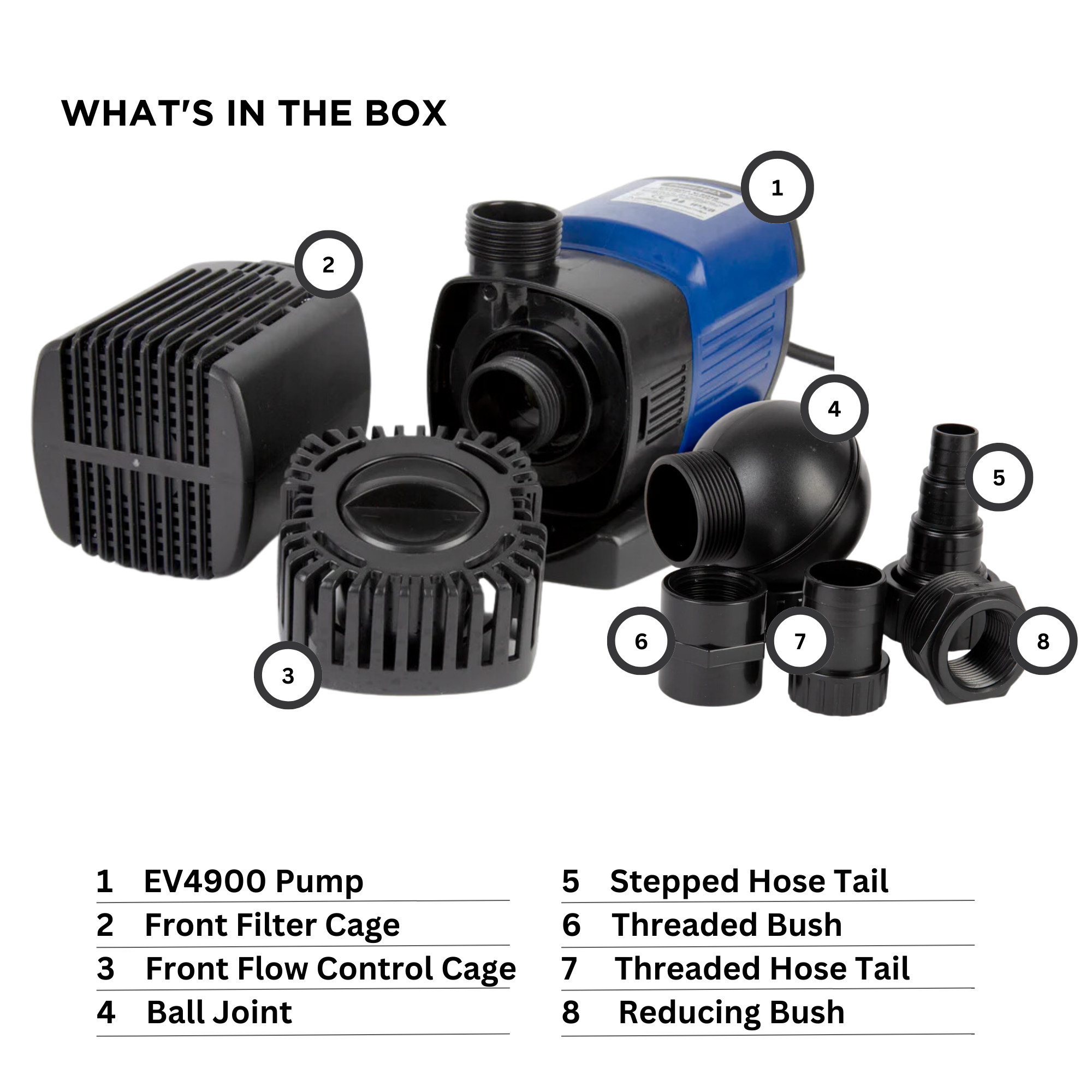 PondMAX EV4900 Submersible Pump