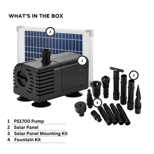 PondMAX PS1700 Solar Pump