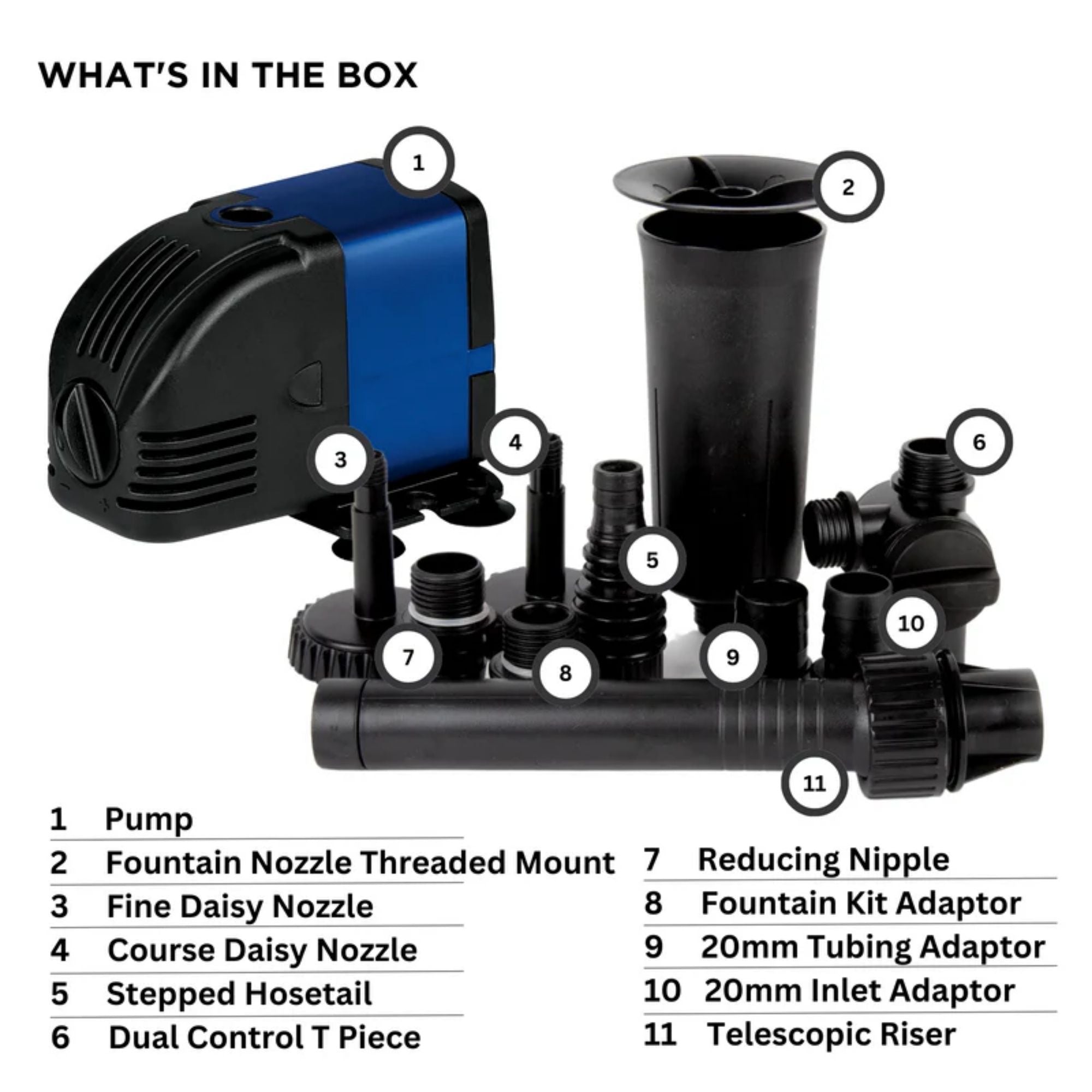 PondMAX PV1600 Water Feature Pump