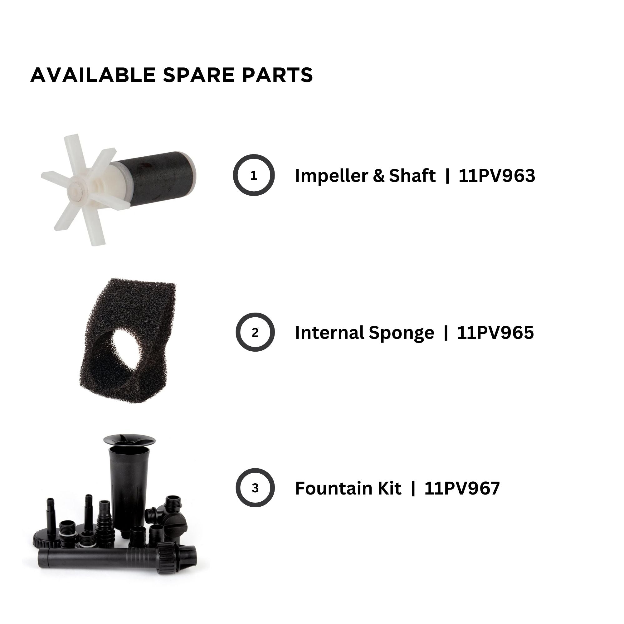 PondMAX PV1600 Water Feature Pump