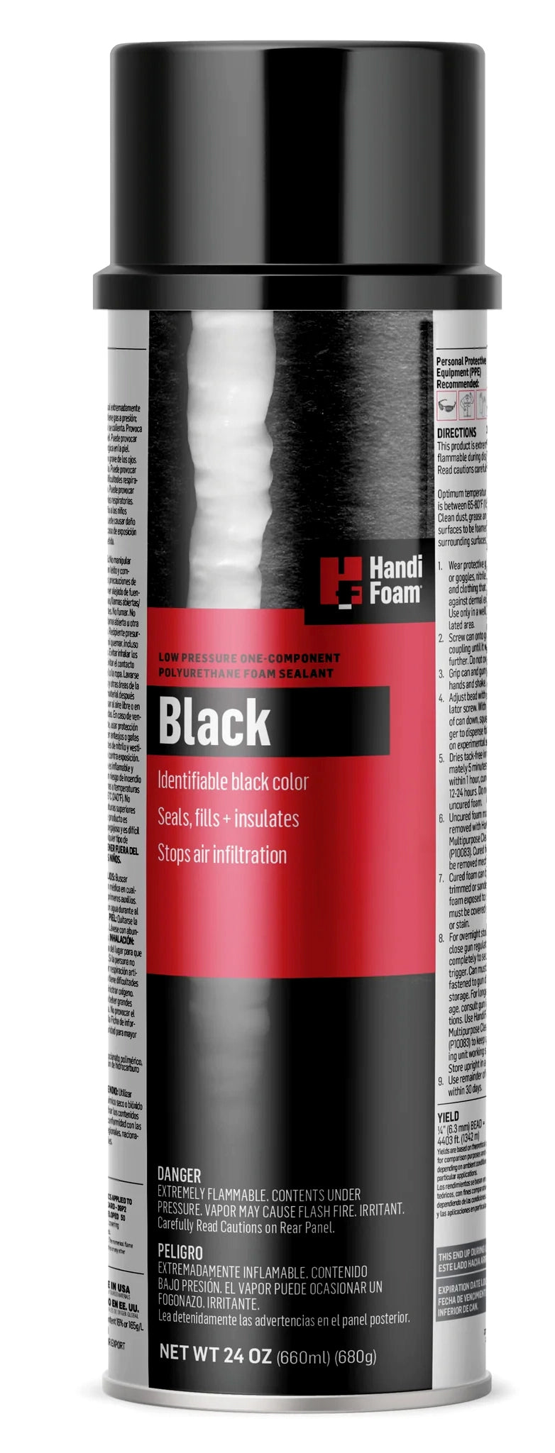 Handi Foam Black Foam