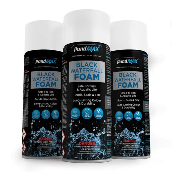 PondMAX Black Waterfall Foam