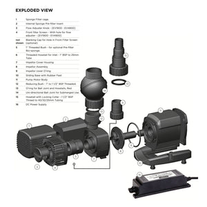 PondMAX EV1910-DC Low Voltage Pump