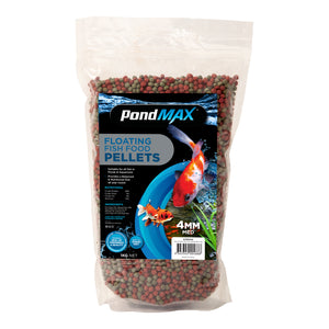 PondMAX Fish Food Pellets 1kg - 4mm