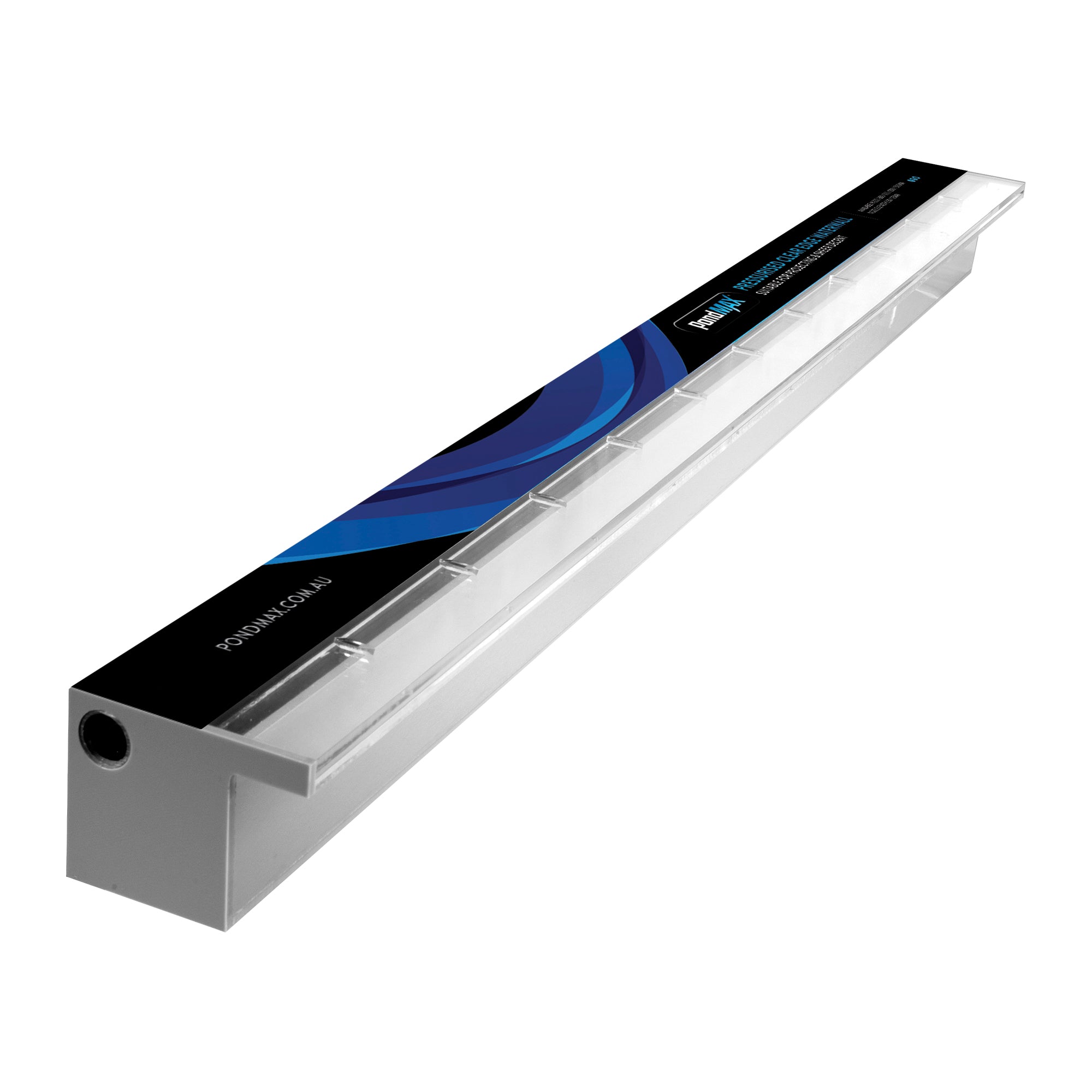 PondMAX Acrylic Waterwall – 30mm Lip 600mm Bottom Entry
