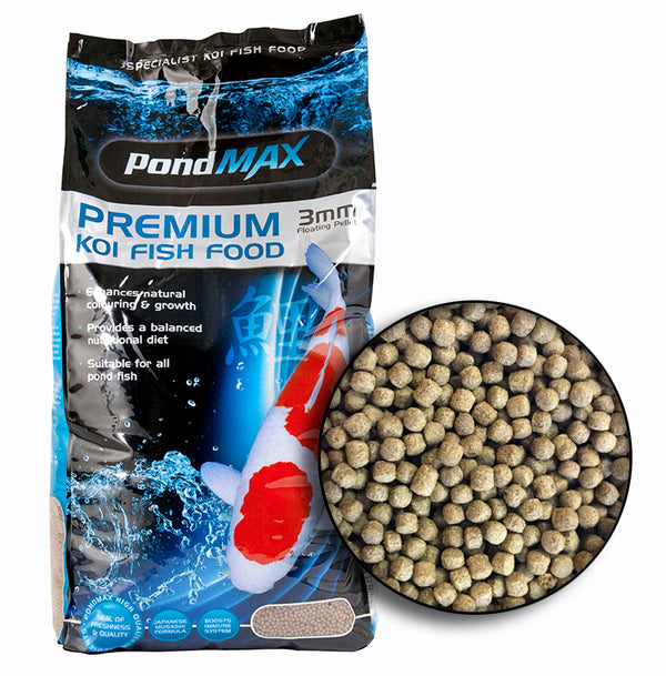 PondMAX Premium Koi Fish Food 3mm - 5.5kg